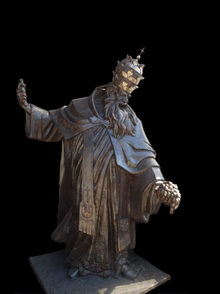 św. urban i papież odlew